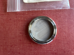 MILLIPORE XX2004708 QUANTITY OF (1) STAINLESS STEEL SUPPORT SCREEN, 47 MM NEW
