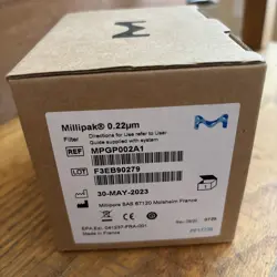 BRAND NEW MILLIPORE MILLI-Q MILLIPAK® 0.22 µM FILTER MPGP002A1 MSRP: $307