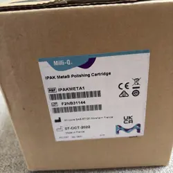 MILLIPORE MILLI-Q IPAK META® POLISHING CARTRIDGE IPAKMETA1 SEALED MSRP: $1003