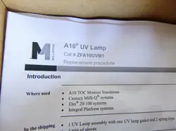 PHOTOOXIDATION UV LAMP