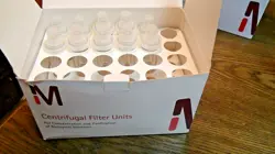 (10) AMICON MILLIPORE CENTRIPREP CENTRIFUGAL FILTERS CAT # 4302 YM-3 VOLUME 15ML