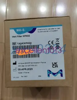 1PCS NEW MILLIPORE  TANKMPK02 AIR FILTER  DHL SHIPPING；