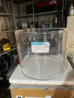  MILLIPORE31141603WC ACRYLIC CHROMATOGRAPHY TUBE IN SHIPPING CRATE UNUSED