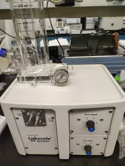 MILLIPORE 29751 LABSCALE TFF SYSTEM TANGENTAL FLOW FILTRATION UNIT W/ FILTERS BG