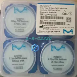BRAND NEW MILLIPORE GVWP04700 FILTER MEMBRANE FAST SHIPPING (FEDEX/DHL)