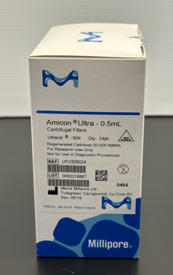 MILLIPORESIGMA UFC505024 AMICON ULTRA-0.5 CENTRIFUGAL FILTER UNITS, 24/BOX