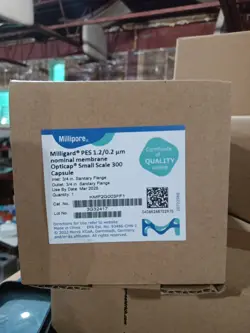 MILLIPORE OPTICAP PES 1.2/0.8UM SMALL SCALE 300 CAPSULE  KMP8G003FF1  (4 UNITS))