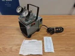 USED MILLIPORE VACUUM PUMP MODEL XX5500000 115V 4.2A 60HZ VERY GOOD CONDITION.