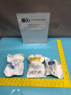 3 MILLIPORE SVGVB1010 STERIVEX-GV 0.22 UM FILTER UNIT WITH FILLING BELL, 167936