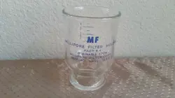 ONE MILLIPORE 300ML GLASS 47MM GRADUATED FILTRATION FUNNEL FOR VACUUM FILTRATION