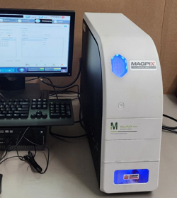 LUMINEX MILLIPORE XMAP MAGPIX MULTIPLEX READER