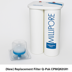 (NEW) REPLACEMENT FILTER Q-PAK CPMQK05R1 + MILLIPORE MILL PACK 40 MPGL04SK2 BOX