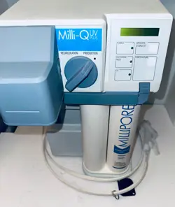 LABORATORY WATER SYSTEM MILLIPORE ZD60115UV MILLI-Q UV PLUS ULTRA-PURE  WORKING