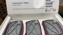 MILLIPORE CLARISOLVE 40UM POD DEPTH FILTER IN UPOD FORMAT 23CM2 CS40MS01L3, 3/PK