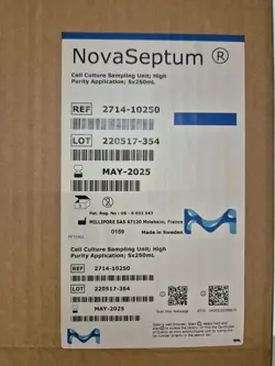 2714-10250, NOVASEPTUM HIGH PURITY UNIT,  5 X 250 ML, MILLIPORE