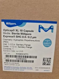 KHGES10TT1, OPTICAP XL 10, EXPRESS SHC 0.5/0.2µM, MILLIPORE