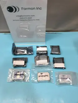 LOT OF 9 MILLIPORE I8NEN2SP02 CONNECTOR, PSD MODULE, 190317