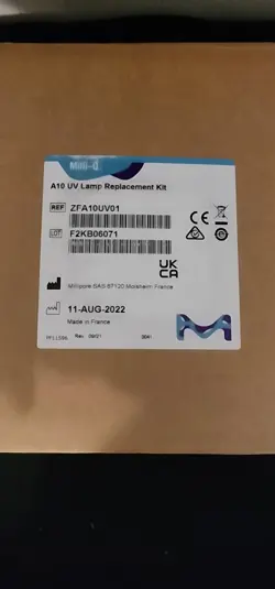 MILLIPORE   A10 UV LAMP ZFA10UV01 MILLI-Q NEW