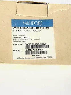 NEW MILLIPORE WG3NS6RR2 WAFERGARD 111 NF-30 1/4