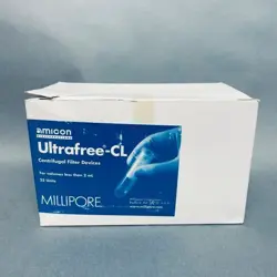 MILLIPORE AMICON ULTRAFREE-CL CENTRIFUGE FILTER REGENERATED CELLULOSE PACK OF 25