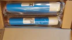 BOX OF 2 NEW MILLIPORE PF11137 CDRC60202 60 GPD REVERSE OSMOSIS FILTER ELEMENTS