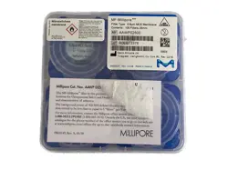 (100/PK) MILLIPORE MCE MEMBRANE FILTER PAPER 25MM 0.8UM AAWP02500