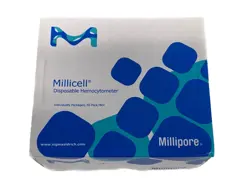 (50/PK) MILLIPORE MILLICELL DISPOSABLE HEMOCYTOMETER 2-CHANNEL MDH-2N1-50PK