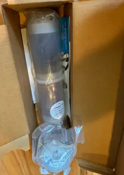 SET: GENUINE MILLIPORE QUANTUM EX QTUM000EX CARTRIDGE + MILLIPAK 0.22 µM FILTER