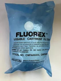 MILLIPORE FLUOREX DISPOSABLE CARTRIDGE FILTER CWFA00403