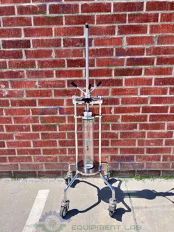 MILLIPORE QUIKSCALE 100 / 500 CHROMATOGRAPHY COLUMN 4L - CRACKED GLASS
