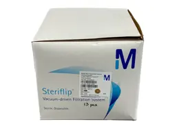(13) MILLIPORE STERIFLIP 50ML CENTRIFUGE TUBE VACUUM FILTRATION SYSTEM 0.22UM