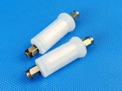 2X MYKROLIS VACUUM FILTER 4 MM CONNECTIONS INCL. VAT