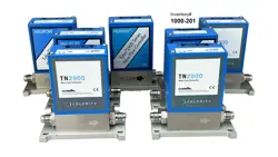 CELERITY MYKROLIS FC-2900V FC-2900V-4V MASS FLOW CONTROLLER, LOT OF 6 *WORKING