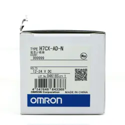 OMRON AUTOMATION SAFETY H7CX-AD-N H7CX-A SCREW TERMINAL DIGITAL COUNTER 12-24VDC