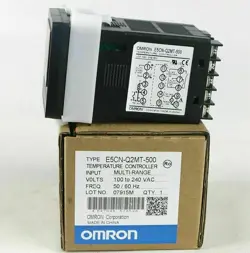 1 YEAR WARRANTY NEW OMRON DIGITAL TEMPERATURE CONTROLLER E5CN-Q2MT-500 100-240V