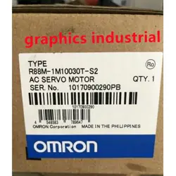 NEW GENUINE OMRON R88M-1M10030T-S2 R88M1M10030TS2 AC SERVO MOTOR IN BOX