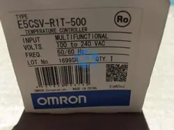 1PC NEW OMRON TEMPERATURE CONTROLLER E5CSV-R1T-500 E5CSVR1T500
