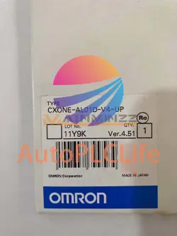 NEW ONE OMRON PROGRAMMING SOFTWARE CXONE-AL01D-V4-UP