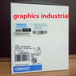 BRAND NEW GENUINE OMRON  IN BOX CJ2H-CPU68-EIP PLC MODULE CJ2H-CPU68-EIP