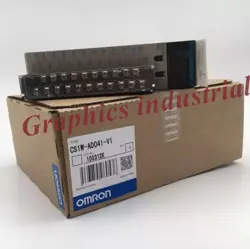 NEW GENUINE OMRON CS1W-AD041-V1 PLC CPU MODULE IN BOX FREE SHIPPING