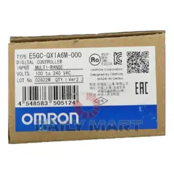 NEW IN BOX OMRON E5GC-QX1A6M-000 TEMPERATURE CONTROLLER 100-240VAC