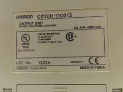 C200H-OD212 PLC OUTPUT