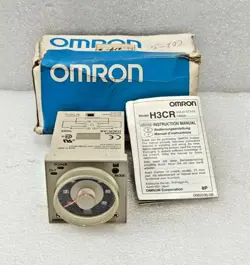 OMRON H3CR-A8 TIMER 100 TO 240VAC NEW FAST SHIPPING