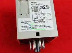 1PIECE NEW OMRON COUNTER H7CN-XLN AC100-240V IN BOX