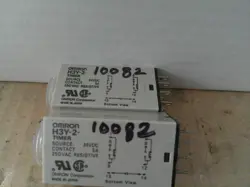 OMRON H3Y-2 TIMER H3Y-2-5S  (2 PCS.)