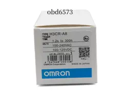 LONG WARRANTY NEW OMRON TIMER H3CR-A8 H3CRA8 100-240VAC / 100-125VDC