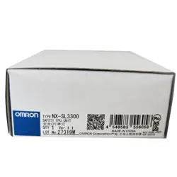 NEW 1PC OMRON NX-SL3300 NXSL3300 PLC CPU UNIT IN BOX EXPEDITED SHIPPING