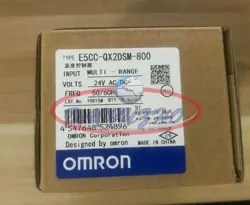 1PCS NEW OMRON E5CC-QX2DSM-800 TEMPERATURE CONTROLLER 24VAC/DC