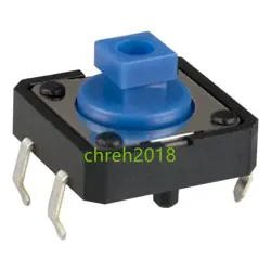 10 PCS NEW OMRON MICRO TOUCH SWITCH B3F-5050 BUTTON 12*12*7.3MM4 FEET