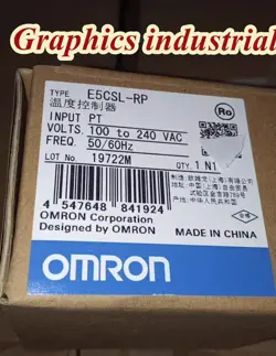 NEW E5CSL-RP OMRON 100-240VAC TEMPERATURE CONTROLLER E5CSL-RP 
